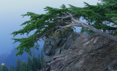 Spectacular views at Crater Lake.
