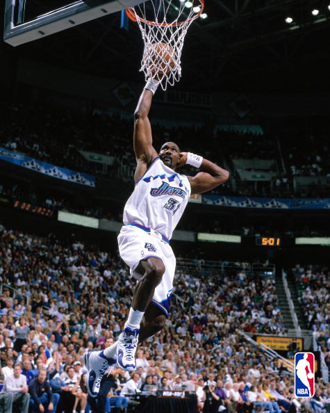 karl malone dunk