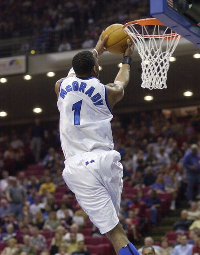 Tracy McGrady, Orlando Magic. All-Star Game 2002.  Tracy mcgrady,  Basketball photos, Basketball star