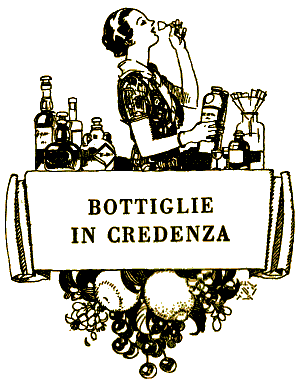 Bottiglie in credenza
