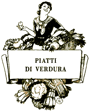 Piatti di verdura