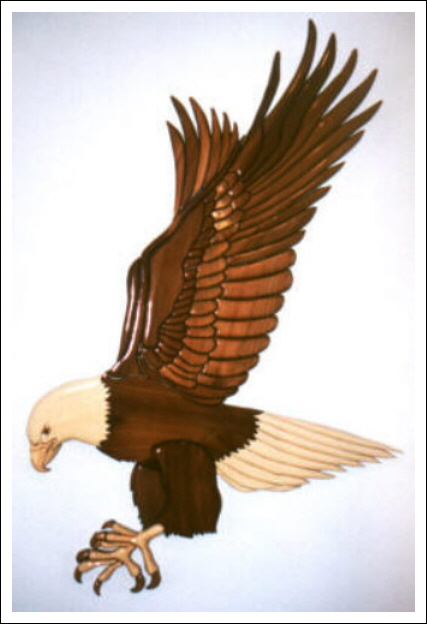 EAGLE ATTACKING