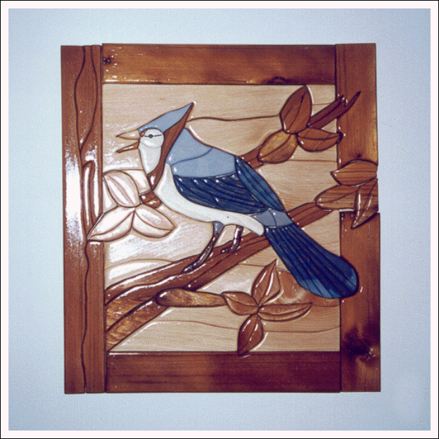 BLUEJAY IN FRAME