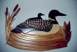 LOON ON LAKE