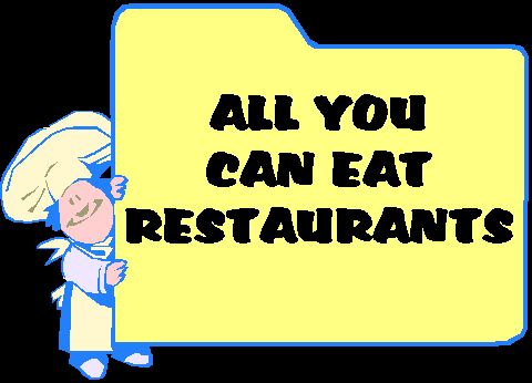 All You Can Eat Restaurant Sign