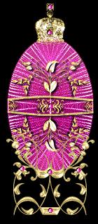 Decorated Pink Egg