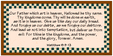 The Lord's Prayer