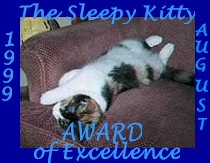 Sleepy August Award
