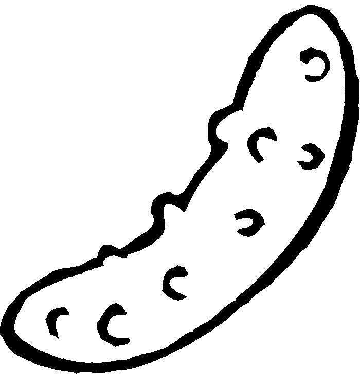 Pickle Coloring Page #3 Pickle Coloring Page #3