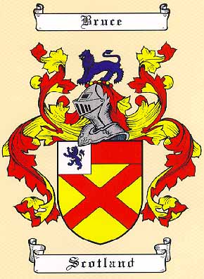 [A Picture of the Bruce Coat of Arms]