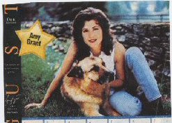 Amy with her dog