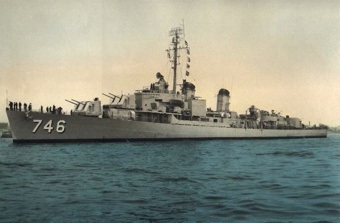 USS Taussig DD-746