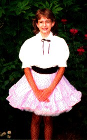 Traditional style clogging outfit.