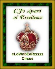 CJ's Award of Excellence...Visit CJ's Web World!!!