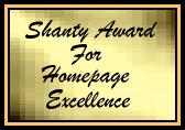 Shanty's Award for Homepage Excellence