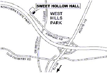 Sweet Hollow Hall Map