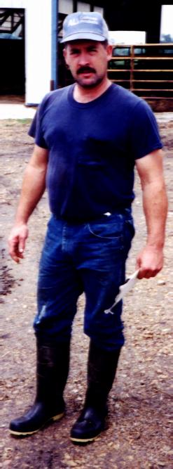 Norman is not exactly photo happy, but usually he is all smiles:-)