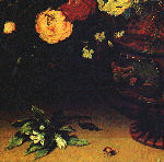 Flowers in a vase - click to enlarge