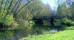 Bridge to Bonneyville 
Mill