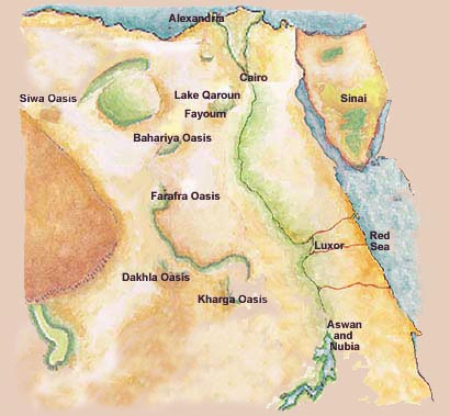 Egypt Map
