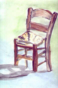 wicker chair