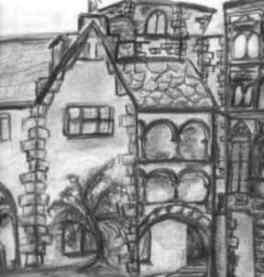 Heidelberg courtyard