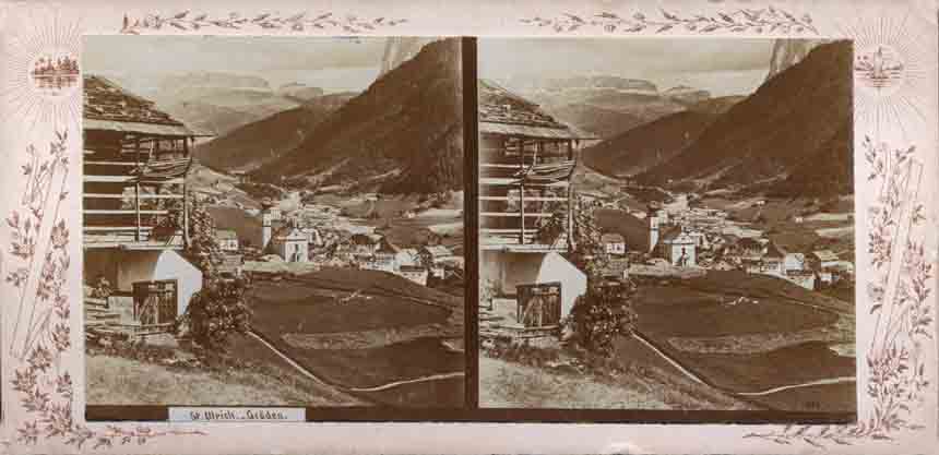 Dlieja de Urtijei 1900 ca - Ortisei nel 1900 ca - St. Ulrich ca. 1900