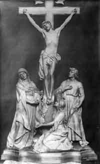 Crocifissione di Lodovico Moroder Lenert - Kreutzigungsgruppe des Ludvig Moroder Lenert