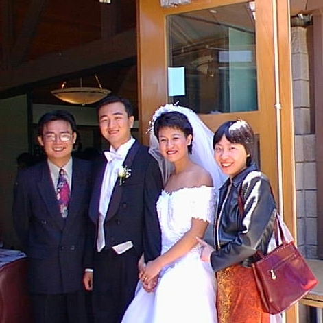With host couple
