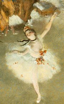 L'etoile, Degas (fragmento)