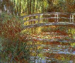 Puente de los nen�fares, Monet