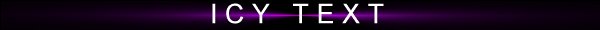 Icy Text