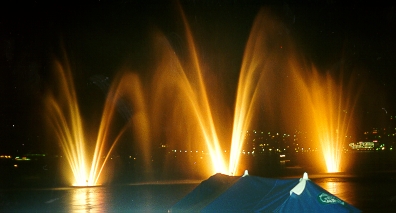 Effetti di luce e acqua