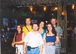 Night Safari in Singapore with friends from Hungary, Norway, Yugoslavia and Finland - October 2000