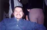 At party, Winter 2000