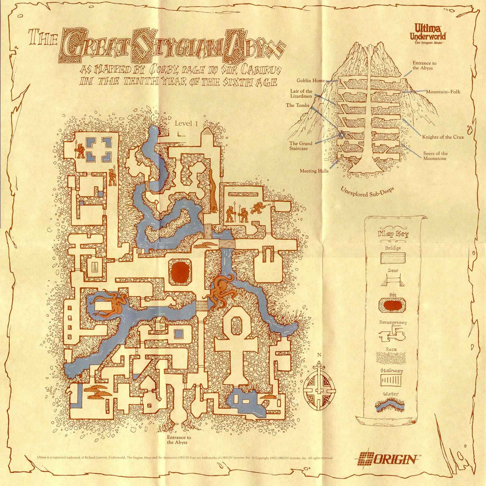 Scanned Ultima Maps