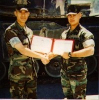 Sgt Bodisch and Lt Bodisch