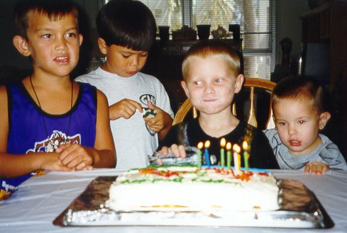 Kyle, Matthew, Daniel, and Aaron