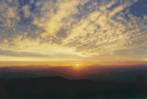 The most fantastic scenery - Sunset ... No ! The Truth is out there !