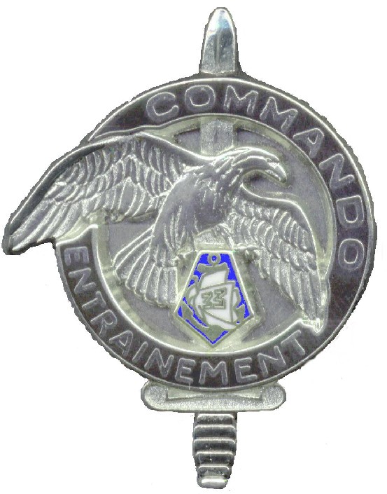 French Commando Badge