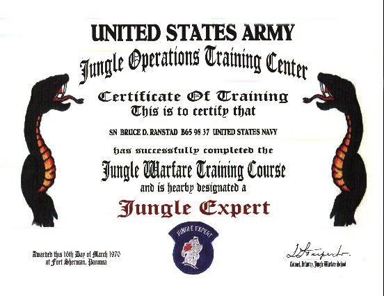 Jungle Warfare Expert