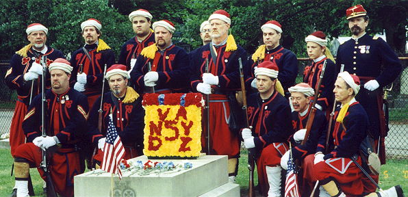 A proud moment for Dury&eacute;e's Zouaves