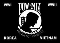 POW/MIA Magnetic Door Sign
