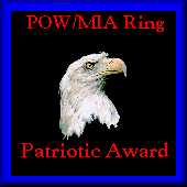 POW MIA RING PATRIOTIC AWARD
