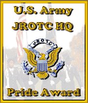 U.S. ARMY JROTC HQ PRIDE AWARD