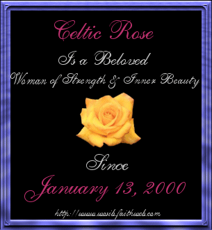 WOMEN OF STRENGTH AND INNER BEAUTY BANNER MEMBERSHIP PLAQUE