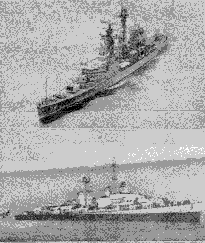 USS Oklahoma City and USS Higbee