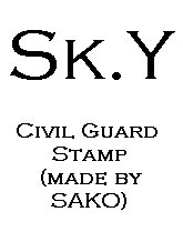 Civil Guard Stamp (SkY)