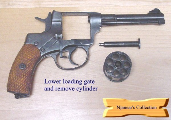 Removing the cylinder
