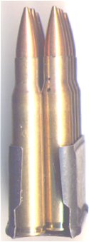 Loaded M1 Clip - Top View